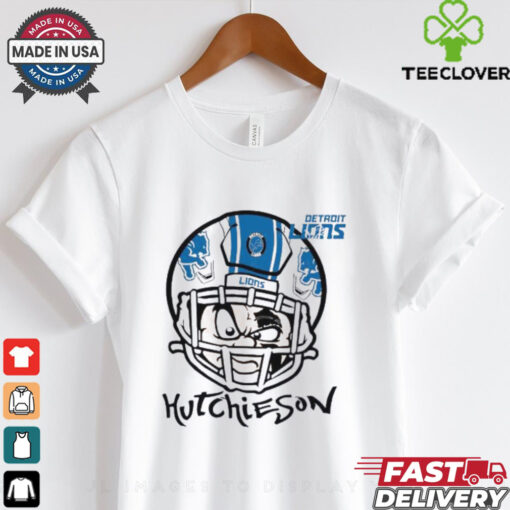 Detroit Lions Aidan Hutchieson Big Face cartoon shirt
