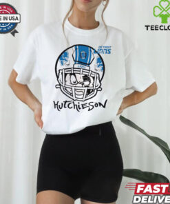 Detroit Lions Aidan Hutchieson Big Face cartoon shirt