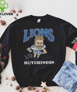 Detroit Lions Aidan Hutchinson Retro Detroit Lions T Shirt