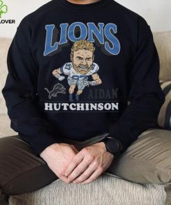 Detroit Lions Aidan Hutchinson Retro Detroit Lions T Shirt