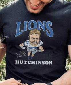 Detroit Lions Aidan Hutchinson Retro Detroit Lions T Shirt