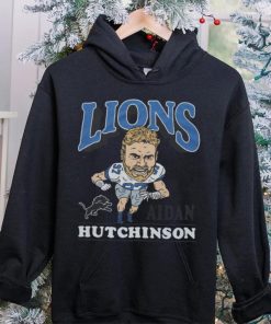Detroit Lions Aidan Hutchinson Retro Detroit Lions T Shirt