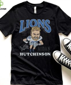 Detroit Lions Aidan Hutchinson Retro Detroit Lions T Shirt