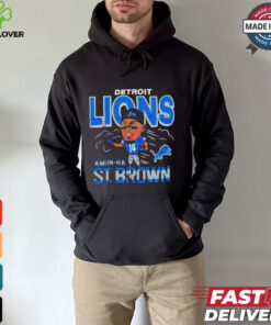 Detroit Lions Amon Ra St Brown Football Player T Shirt