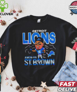 Detroit Lions Amon Ra St Brown Football Player T Shirt
