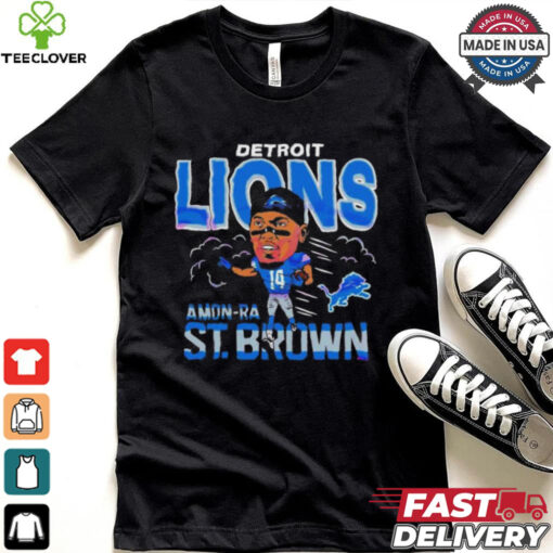 Detroit Lions Amon Ra St Brown Football Player T Shirt