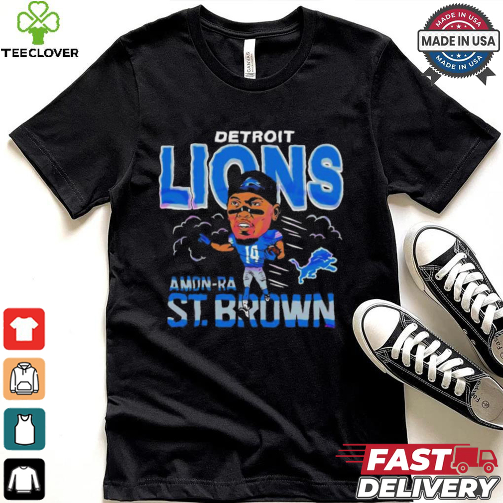Detroit Lions Amon Ra St Brown Football Player T Shirt Detroit Lions Amon Ra St Brown Football Player T Shirt