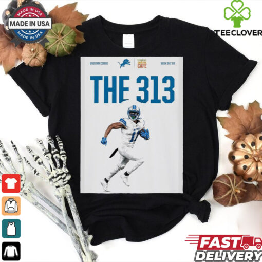 Detroit Lions At Green Bay Packers 2024 Week 9 The 313 Shirt