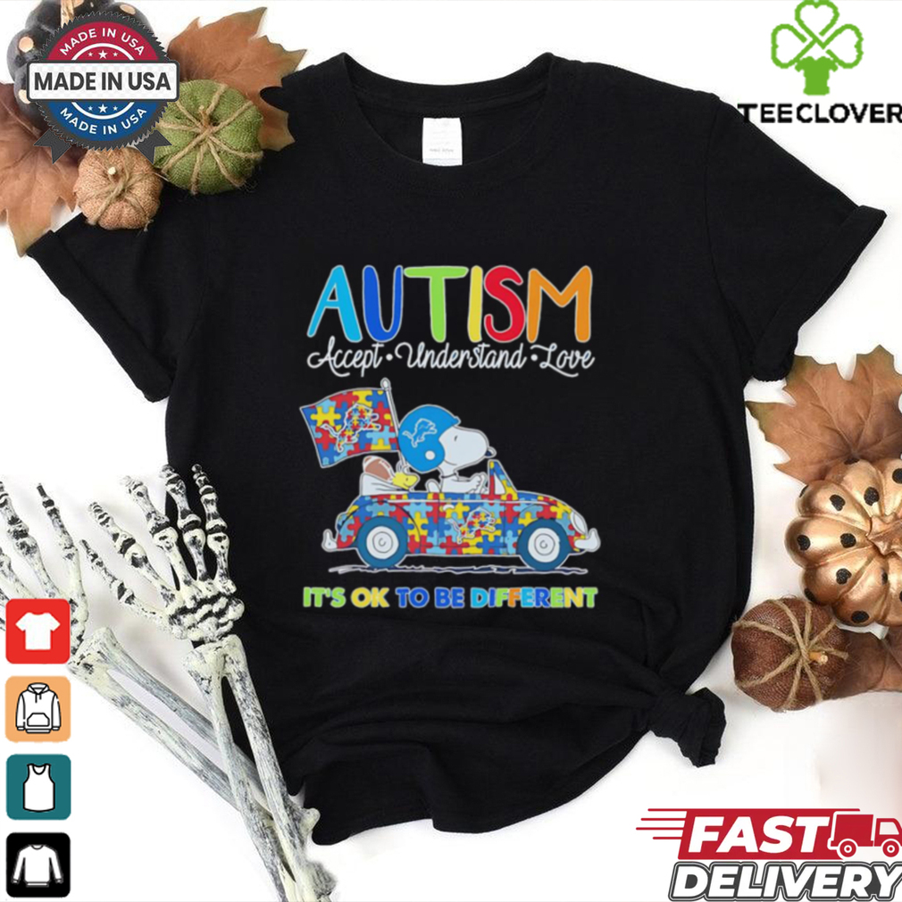 Detroit Lions Autism accept understand love it’s ok to be different shirt Detroit Lions Autism accept understand love it’s ok to be different shirt
