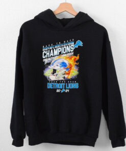 Detroit Lions Back To Back 2024 NFC North Champions Fear The Roar Shirt