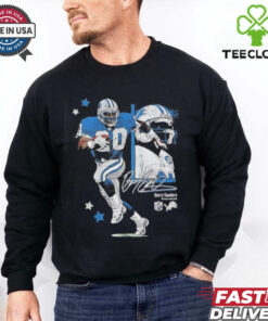 Detroit Lions Barry Sander signature 90s vintage shirt