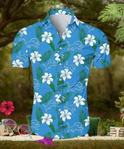 Detroit Lions Beach Shirt Hawaiian Shirt Short Sleeve For Summer NFL