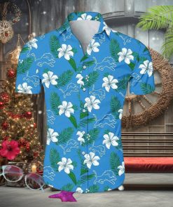 Detroit Lions Beach Shirt Hawaiian Shirt Short Sleeve For Summer NFL