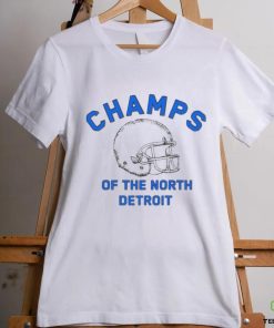 Detroit Lions Champions Of The North Detroit Helmet Shirt