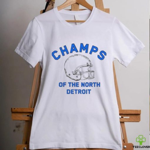 Detroit Lions Champions Of The North Detroit Helmet Shirt