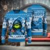 Denver Broncos Christmas Grinch Knitted Sweater