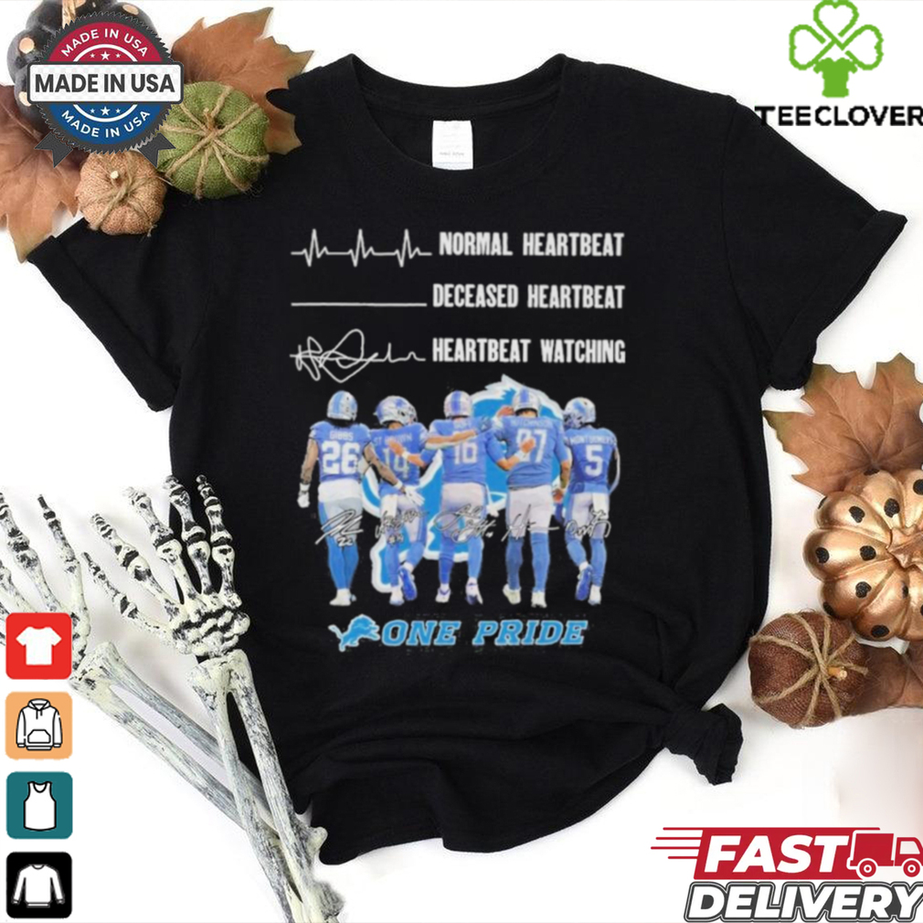 Detroit Lions Crazy Heartbeat Watching Them Playing 2024 T Shirt Detroit Lions Crazy Heartbeat Watching Them Playing 2024 T Shirt