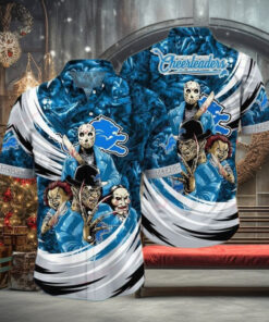 Detroit Lions Custom Funny Beach Outfit Hawaiian Shirt Vintage