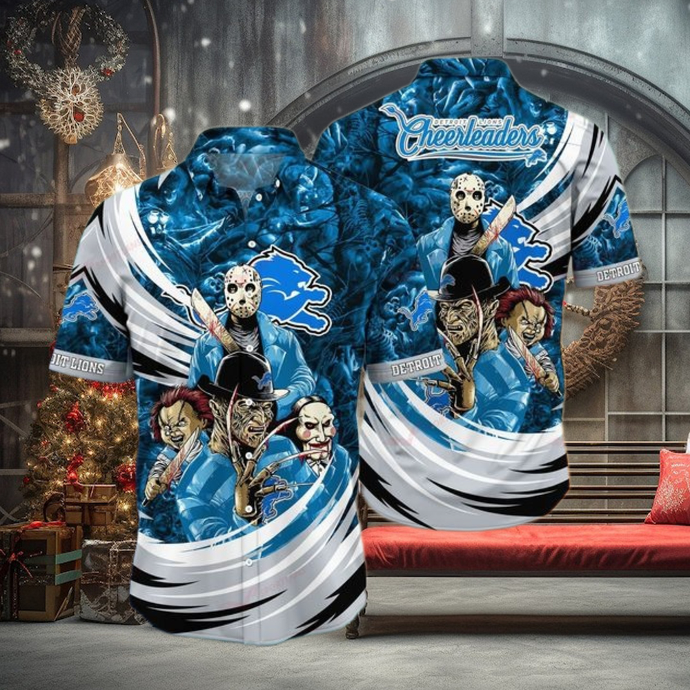 Detroit Lions Custom Funny Beach Outfit Hawaiian Shirt Vintage Detroit Lions Custom Funny Beach Outfit Hawaiian Shirt Vintage