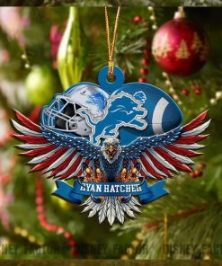 Detroit Lions Decorations, Eagles Christmas Ornaments