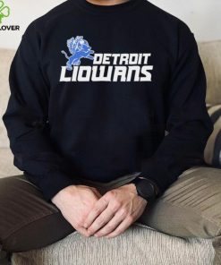 Detroit Lions Detroit Liowans logo shirt