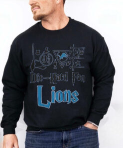 Detroit Lions Die Hard Fan T Shirt