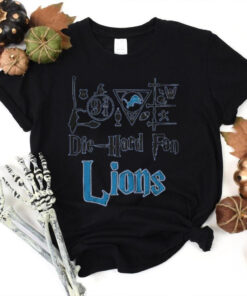 Detroit Lions Die Hard Fan T Shirt