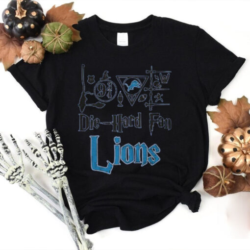 Detroit Lions Die Hard Fan T Shirt