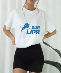 Detroit Lions Dua Lipa T Shirt