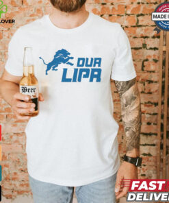 Detroit Lions Dua Lipa T Shirt