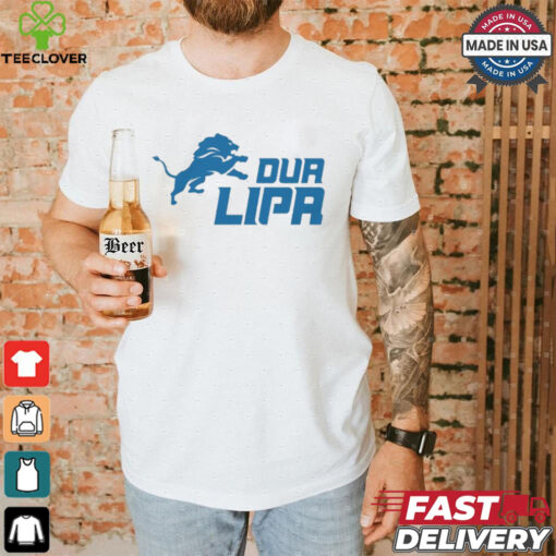 Detroit Lions Dua Lipa T Shirt