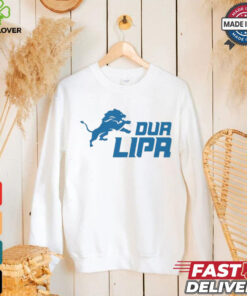 Detroit Lions Dua Lipa T Shirt