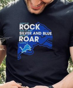 Detroit Lions Expect to rock clad to wear silver and blue shirt