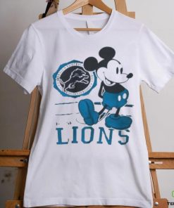 Detroit Lions Footbal Logo Mickey Mouse shirt