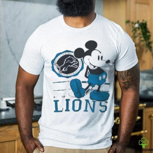 Detroit Lions Footbal Logo Mickey Mouse hoodie, sweater, longsleeve, shirt v-neck, t-shirt