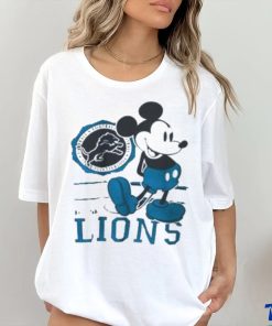 Detroit Lions Footbal Logo Mickey Mouse hoodie, sweater, longsleeve, shirt v-neck, t-shirt