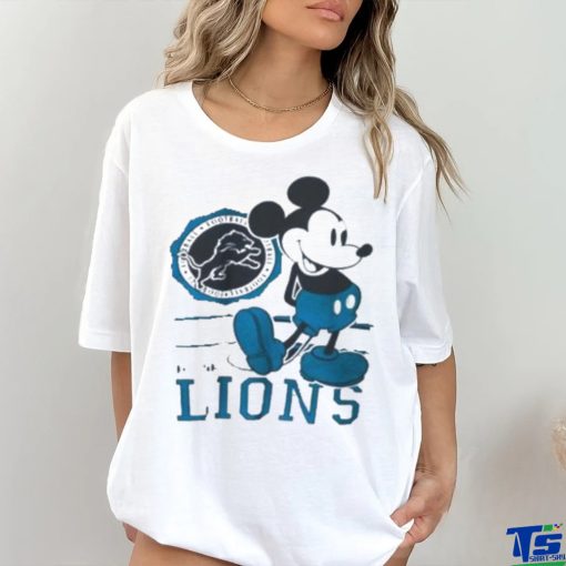 Detroit Lions Footbal Logo Mickey Mouse hoodie, sweater, longsleeve, shirt v-neck, t-shirt