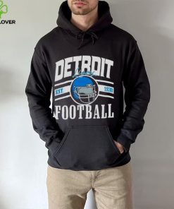 Detroit Lions Football Helmet Est 1930 logo retro shirt