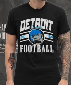 Detroit Lions Football Helmet Est 1930 logo retro hoodie, sweater, longsleeve, shirt v-neck, t-shirt