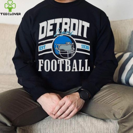 Detroit Lions Football Helmet Est 1930 logo retro hoodie, sweater, longsleeve, shirt v-neck, t-shirt