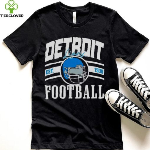 Detroit Lions Football Helmet Est 1930 logo retro hoodie, sweater, longsleeve, shirt v-neck, t-shirt