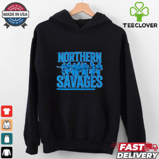 Detroit Lions Football Northern Savages shirt