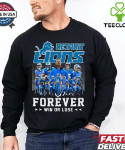 Detroit Lions Forever Win Or Lose T Shirt