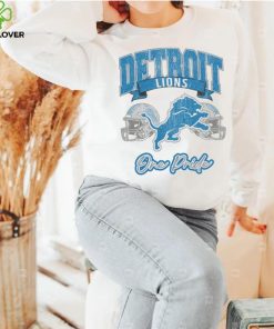 Detroit Lions Gameday Couture Passing Time Pullover Shirt