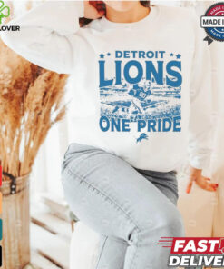 Detroit Lions Gameday One Pride Vintage Stadium Shirt