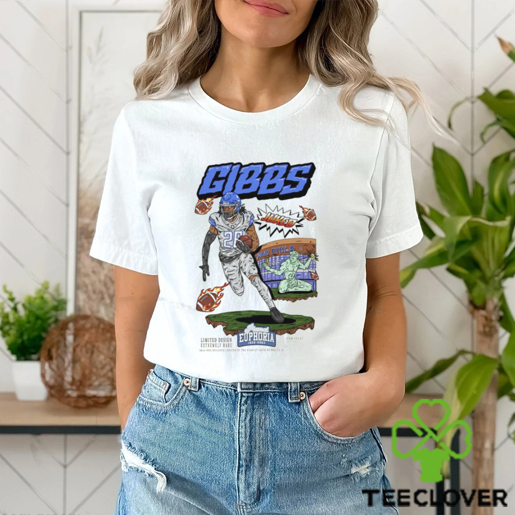 Detroit Lions Gibbs Comic Style NFL Shirt Detroit Lions Gibbs Comic Style NFL Shirt