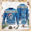Detroit Lions NFL Football Team Logo Symbol 3D Ugly Christmas Sweater Shirt Apparel For Men And Women On Xmas Days