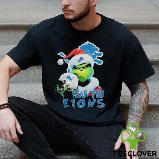 Detroit Lions Grinch Fear The Christmas 2023 Shirt