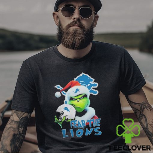 Detroit Lions Grinch Fear The Christmas 2023 Shirt