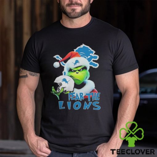 Detroit Lions Grinch Fear The Christmas 2023 Shirt